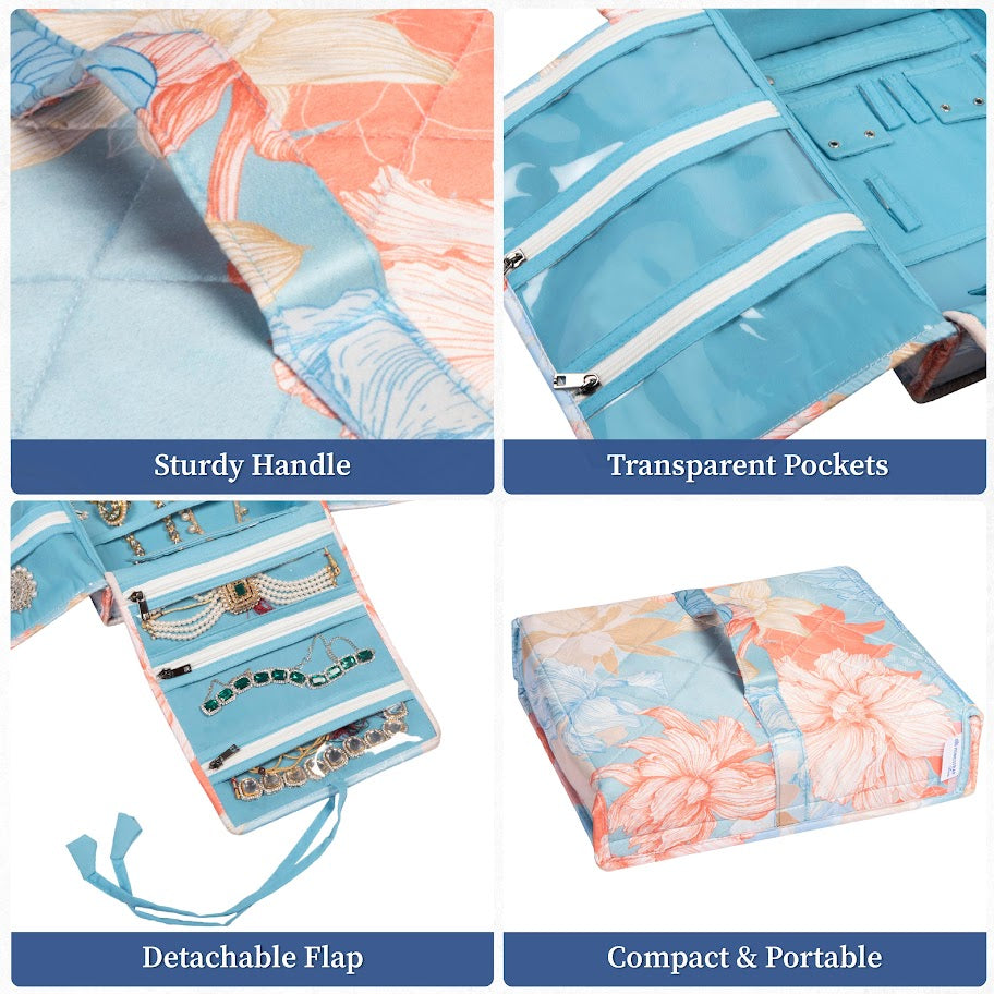 Gulmohar Foldable Jewellery & Accessory Organizer