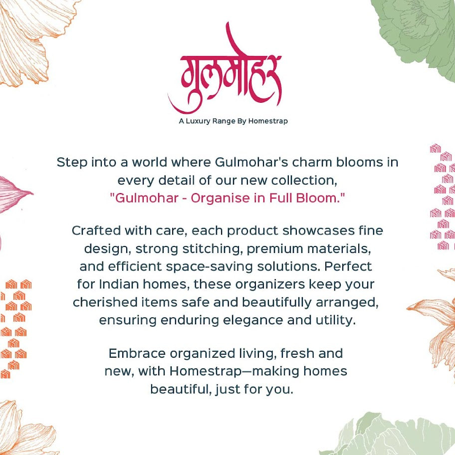 Gulmohar Foldable Jewellery & Accessory Organizer