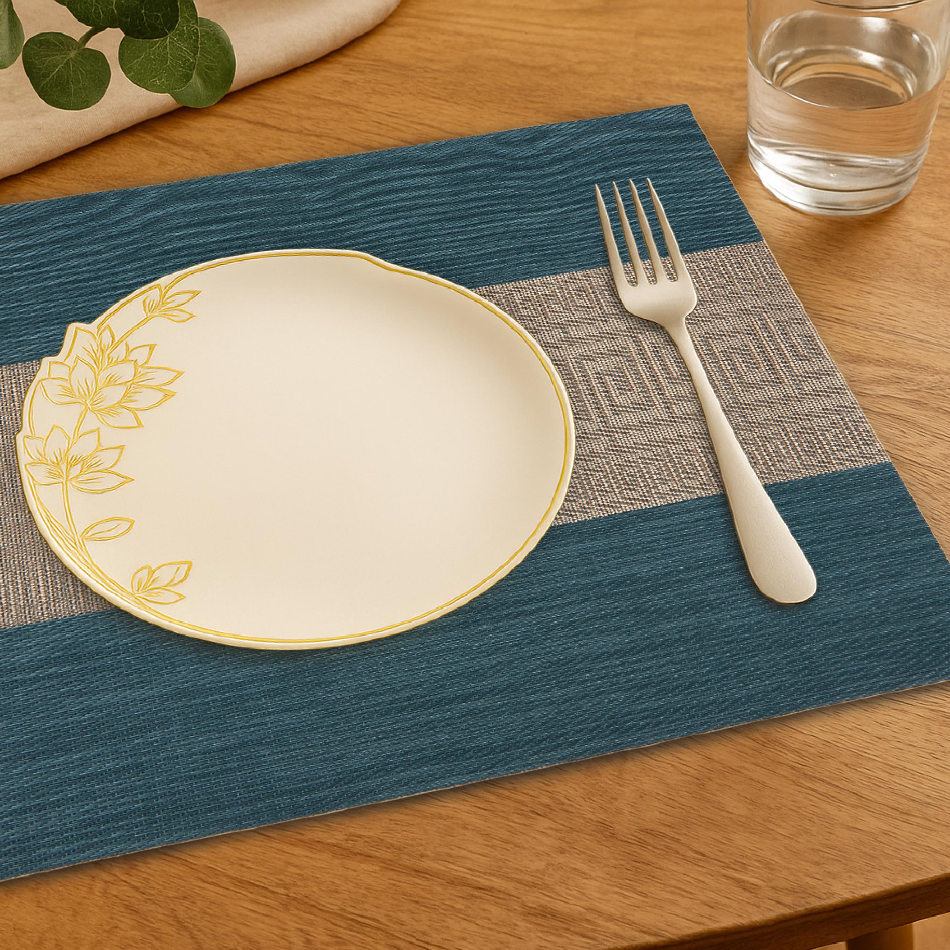 Jacquard Dining Table Placemats Set of 6