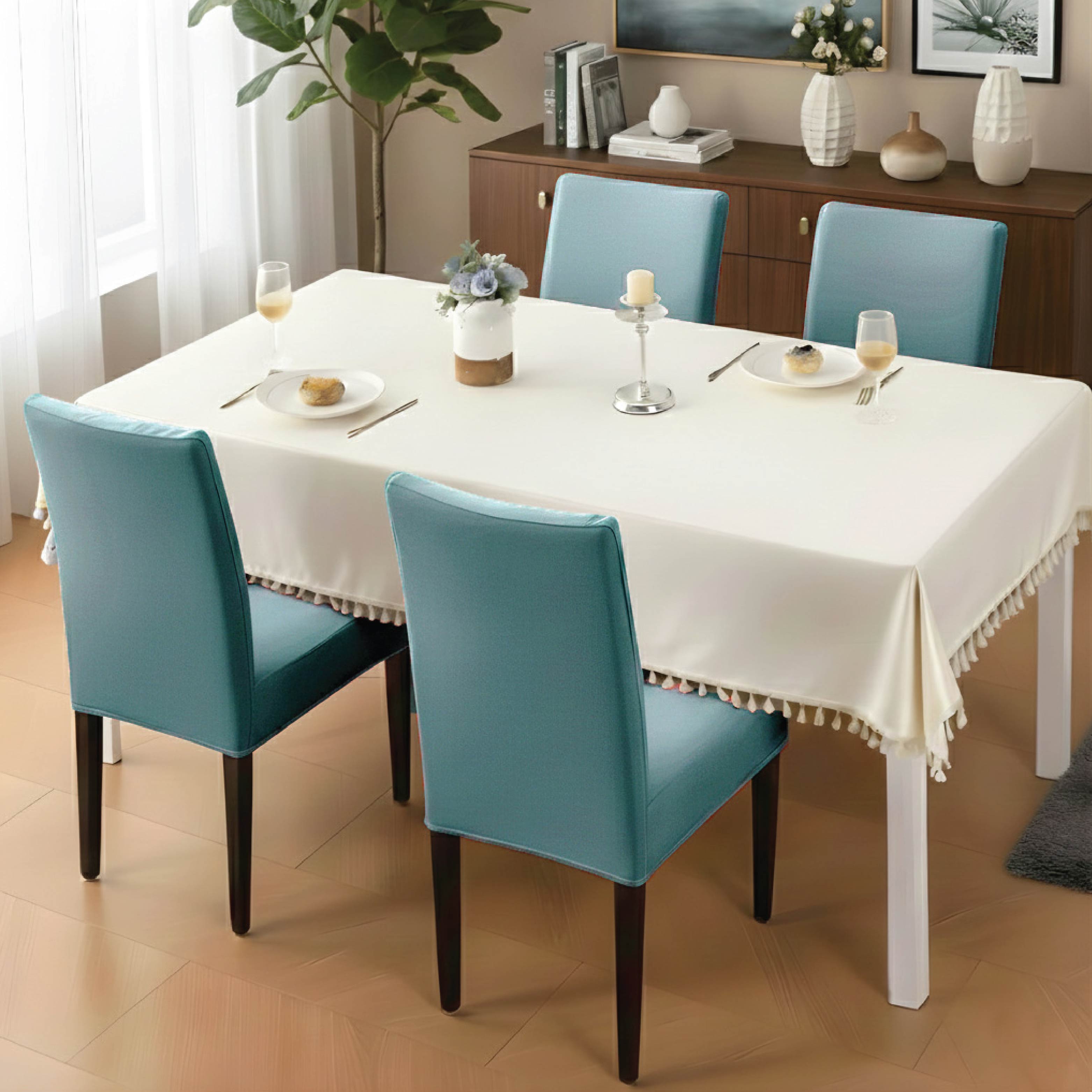 Velvet Stretchable Chair Cover