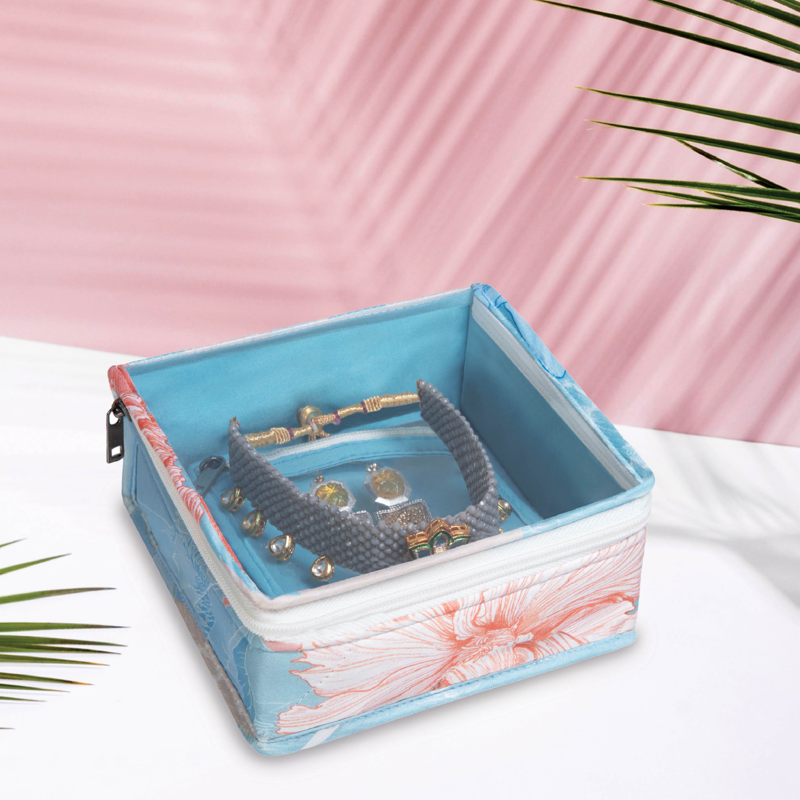 Gulmohar Choker Organizer|Pack of 2
