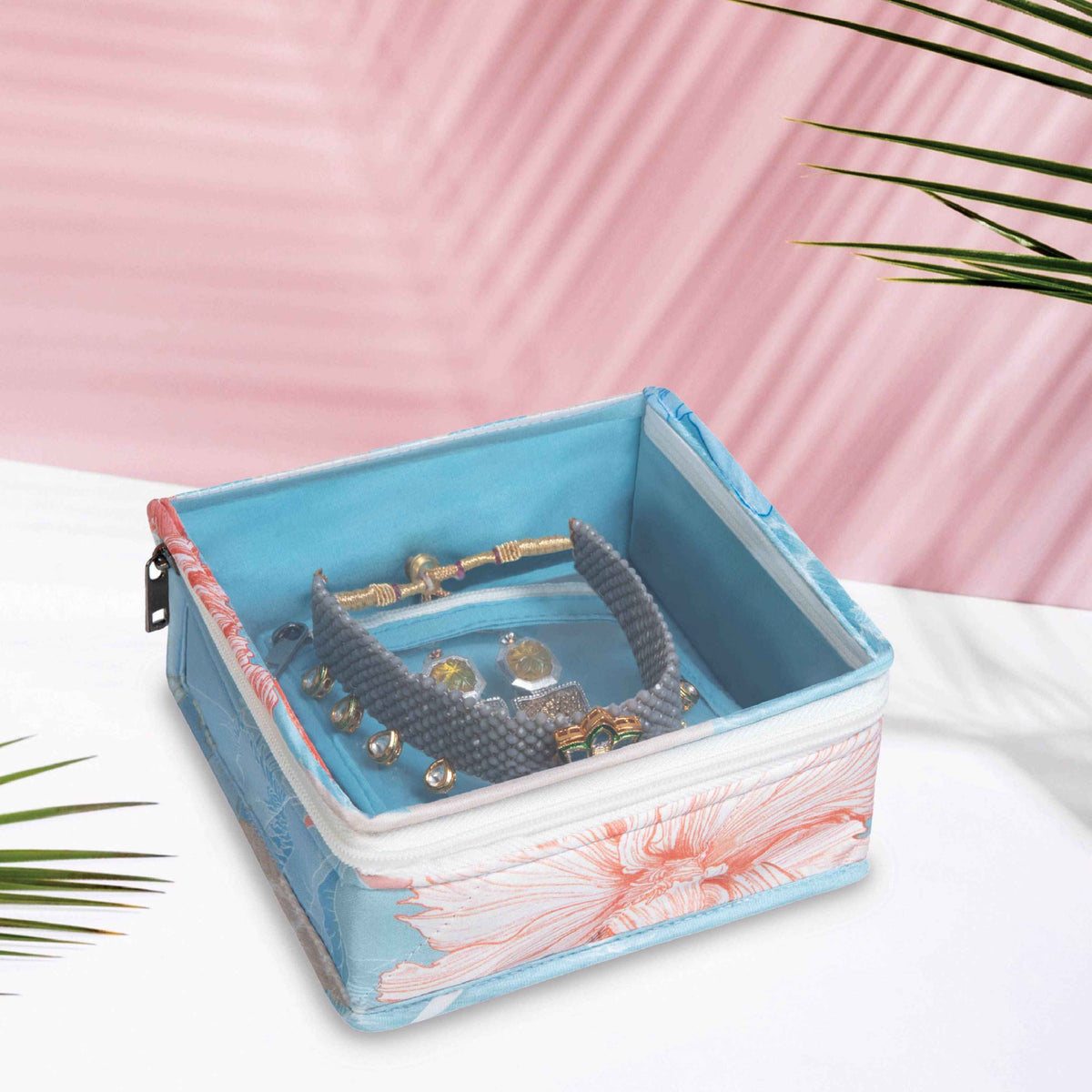 Gulmohar Choker Organizer|Pack of 2