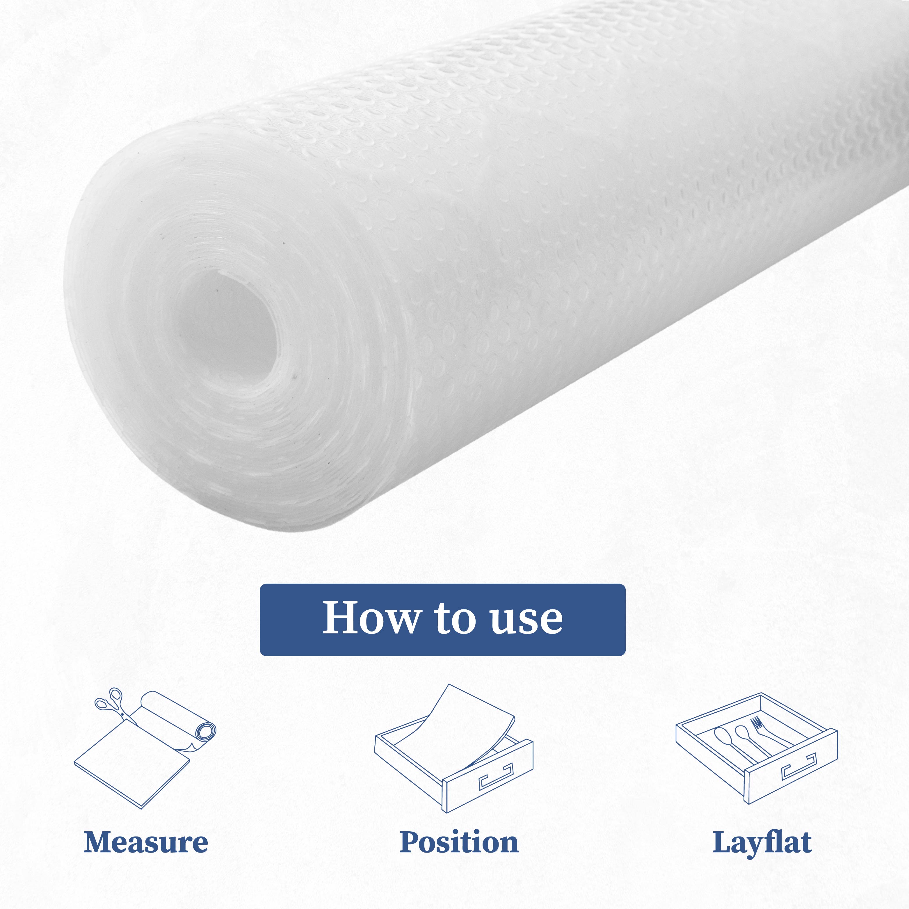 Anti-Slip Dotted Shelf Mat