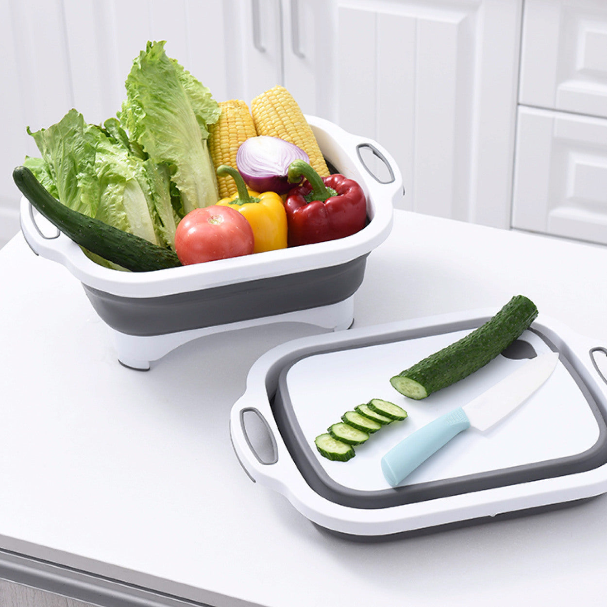 Chop n Store | 3 in 1 Kitchen Chopping Board