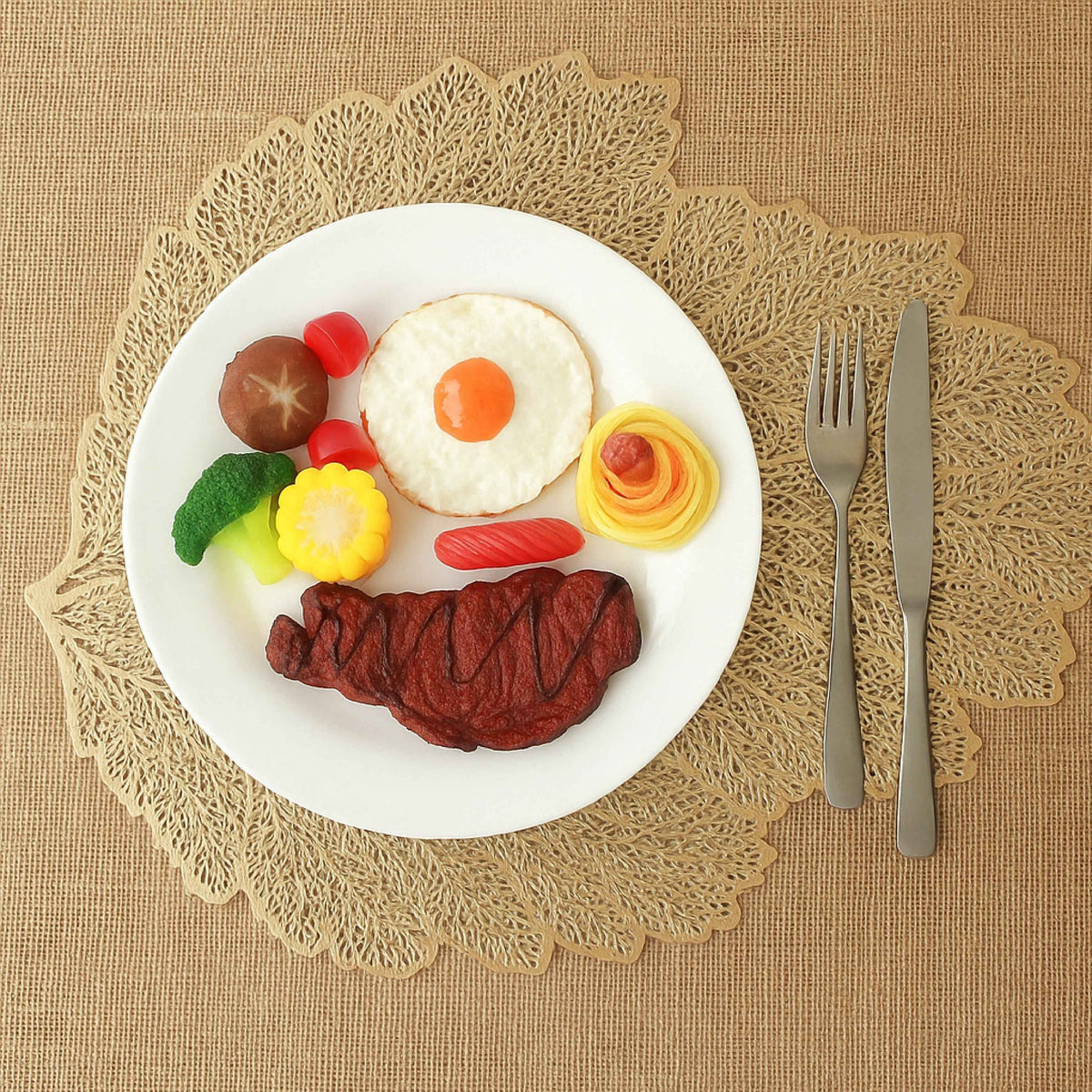 Leaf Dining Table Placemats Set of 6