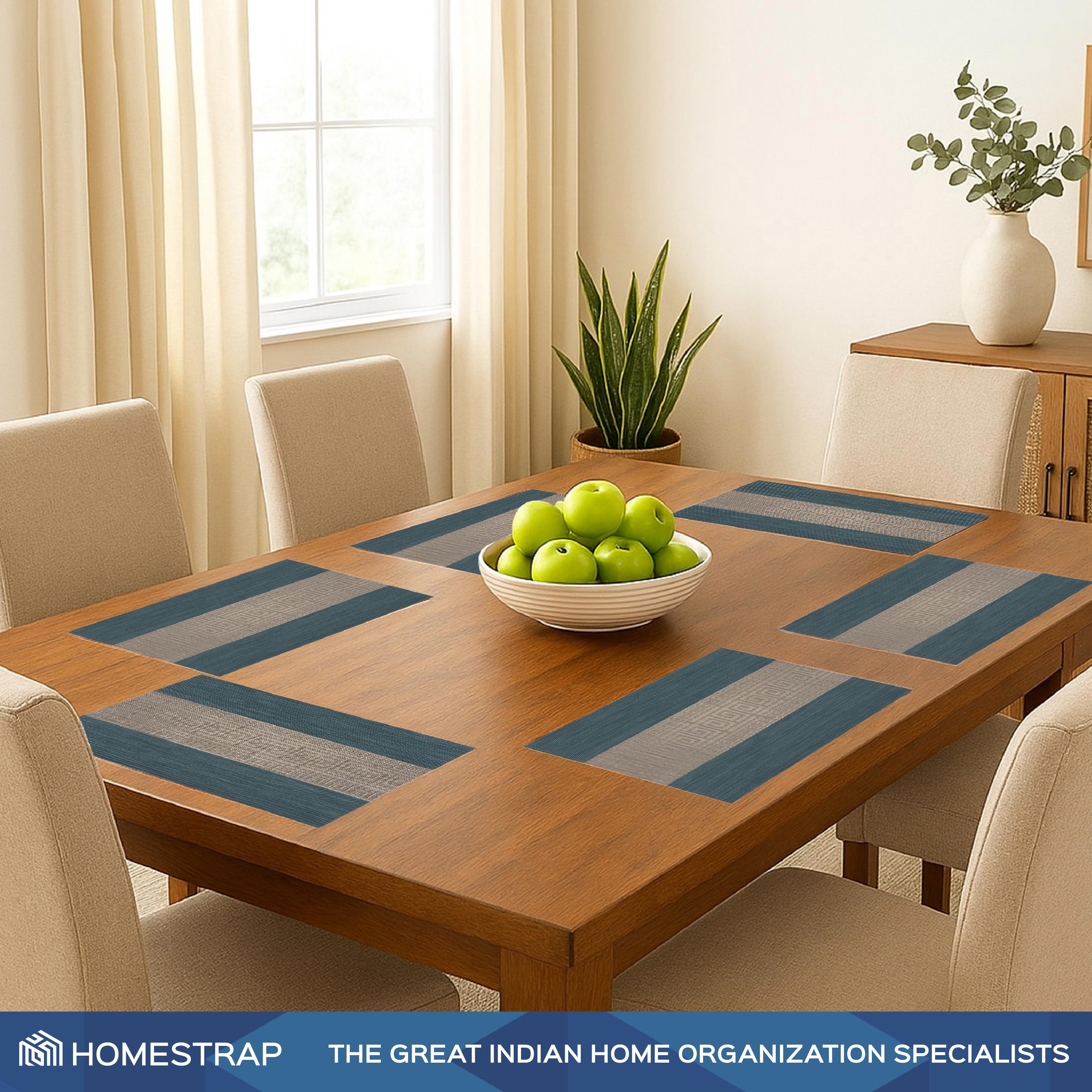 Jacquard Dining Table Placemats Set of 6