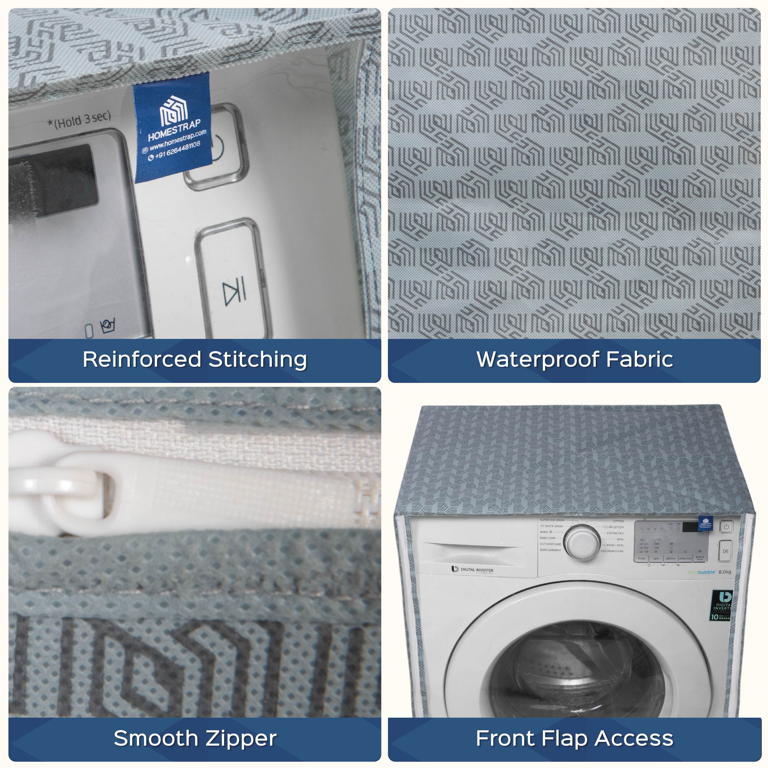 Front Load Washing Machine Cover