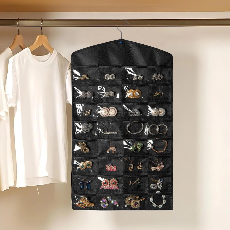 Double Sided Hanging Jewellery Organizer | Pack of 2