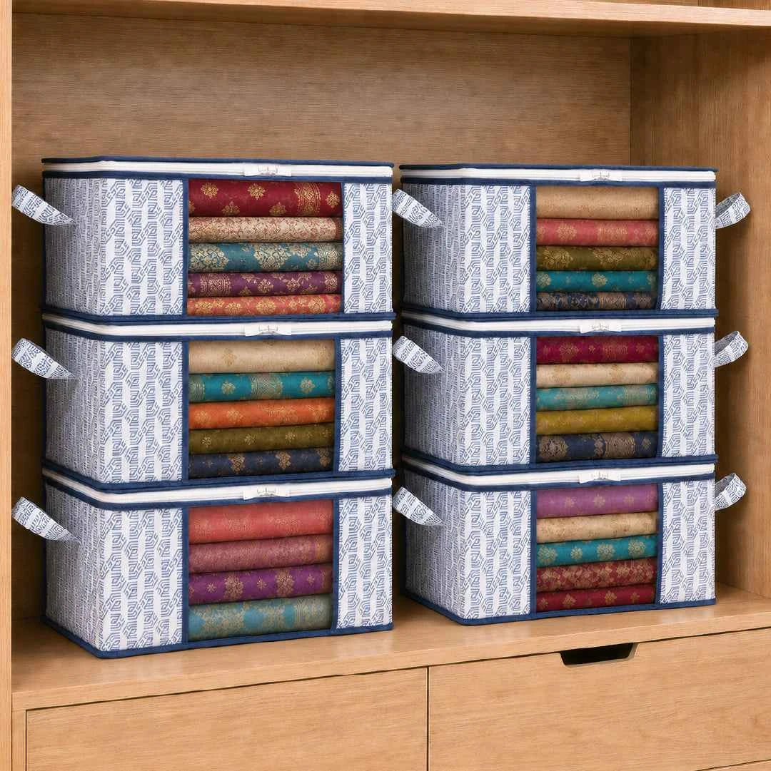 Heavy-Duty Clothes Storage Bag Set of 6