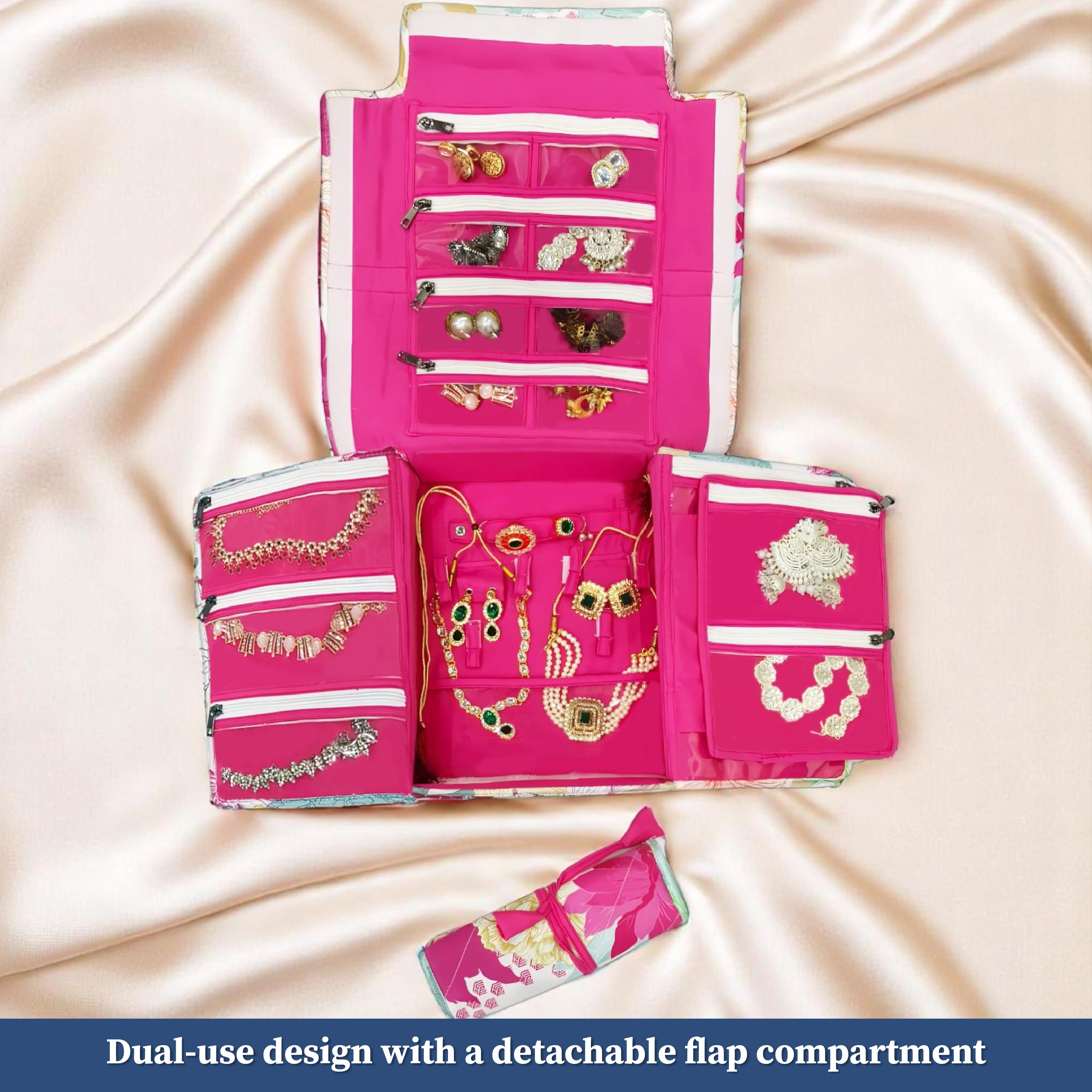 Gulmohar Foldable Jewellery & Accessory Organizer