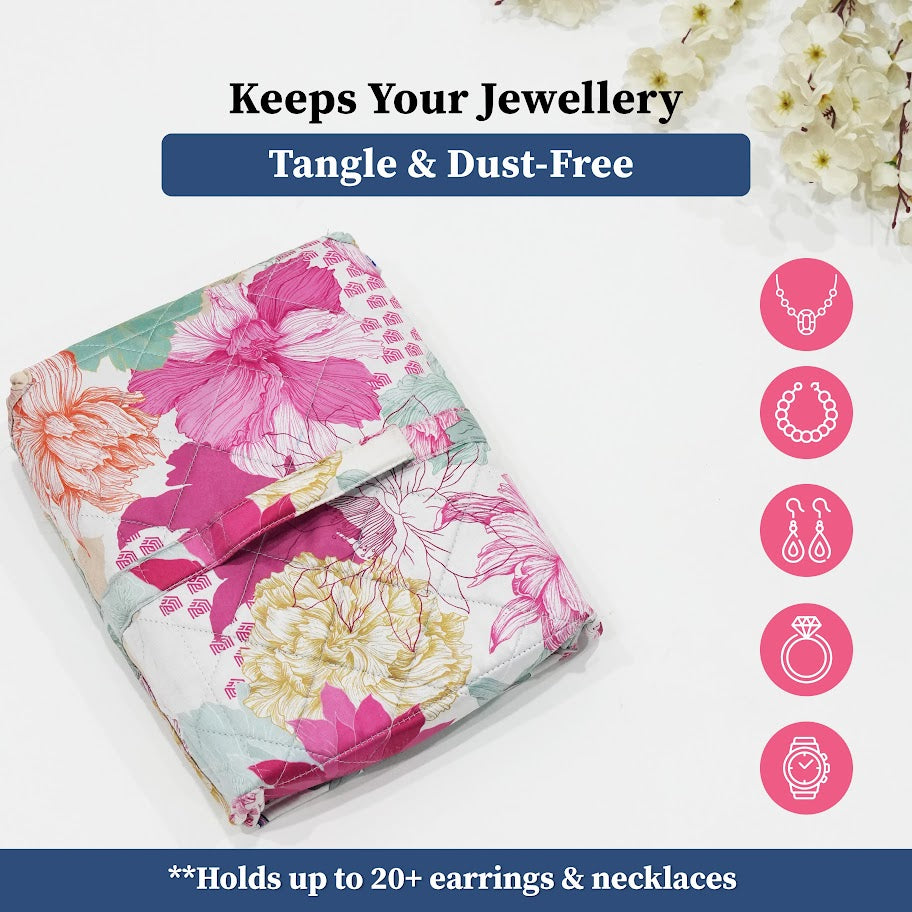 Gulmohar Foldable Jewellery & Accessory Organizer