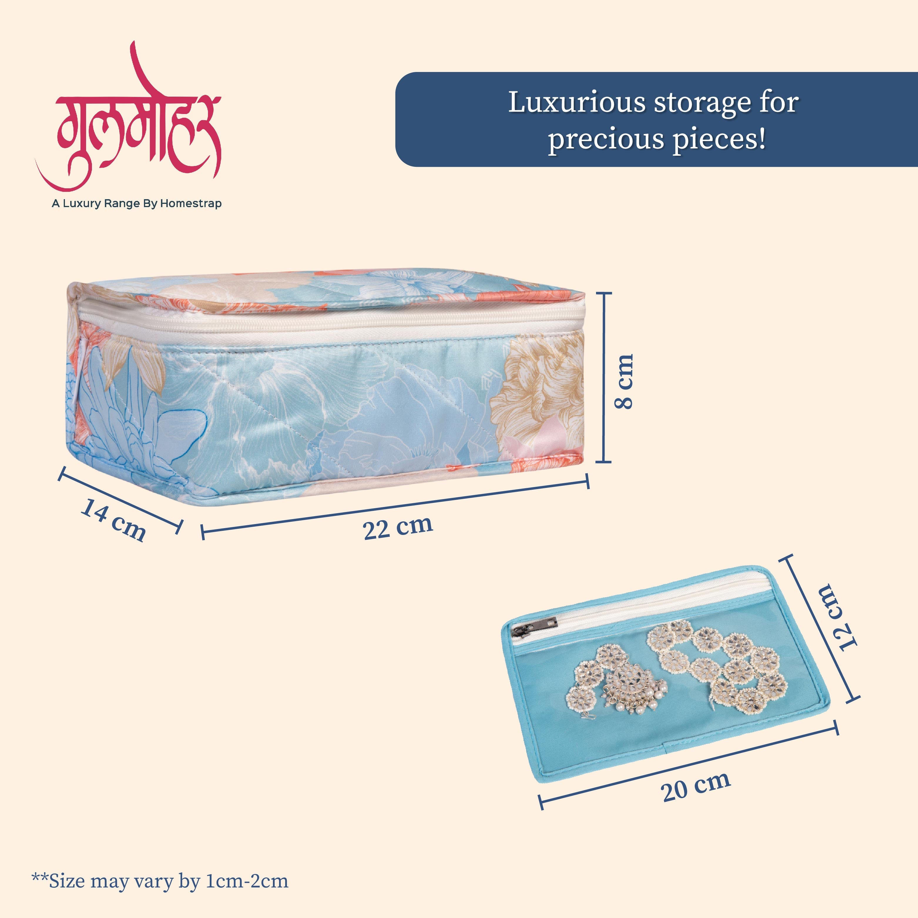 Gulmohar Jewellery Pouch