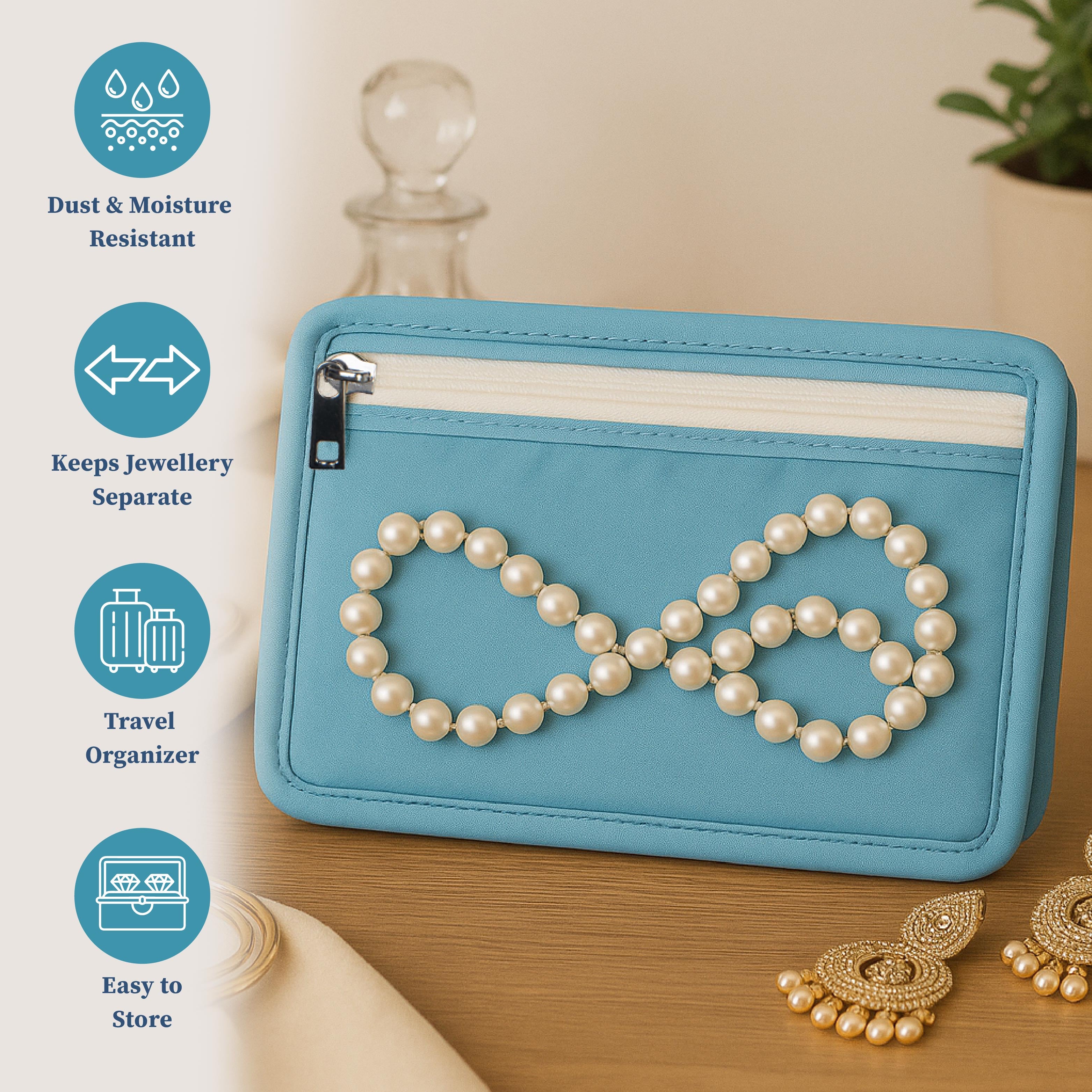 Gulmohar Jewellery Pouch