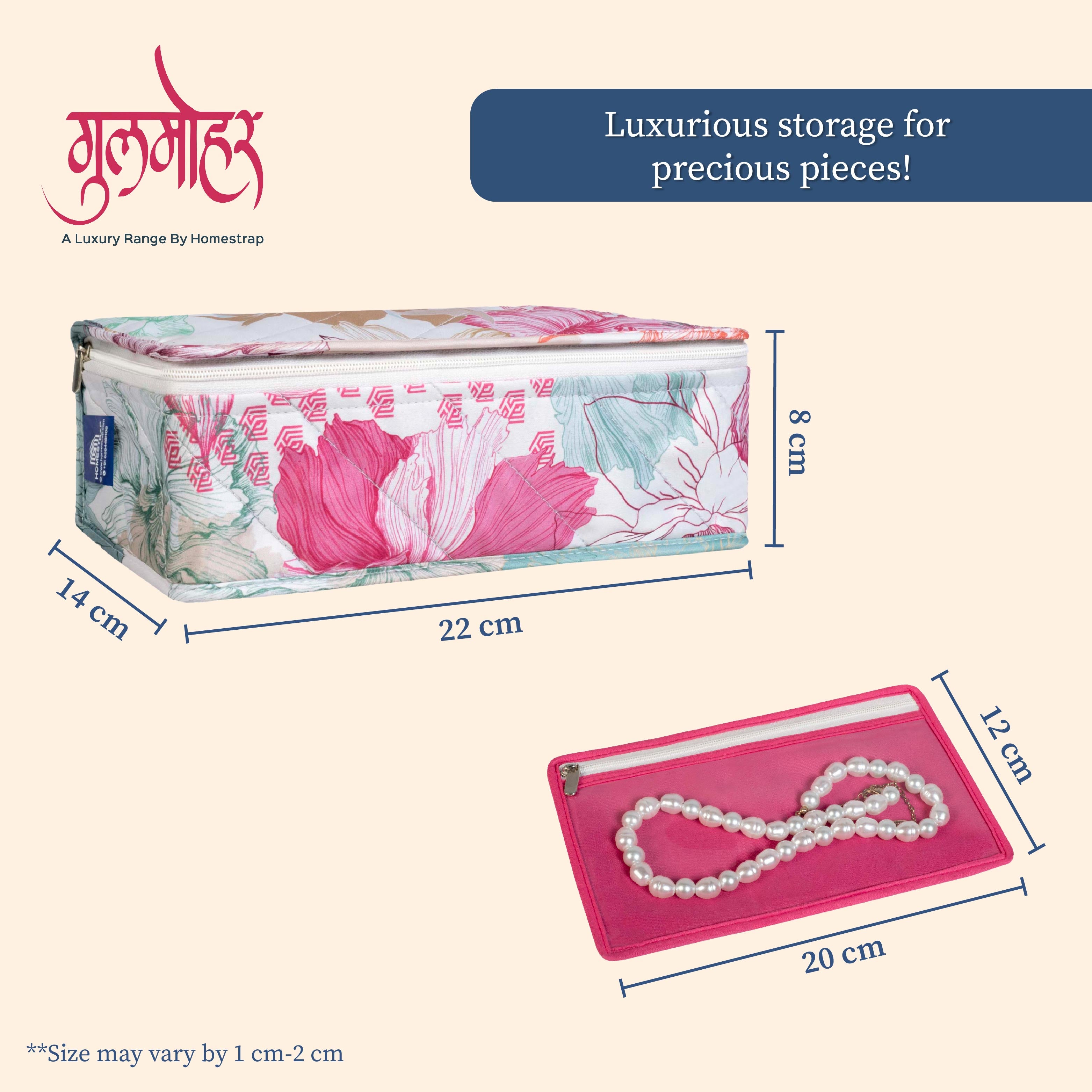 Gulmohar Jewellery Pouch