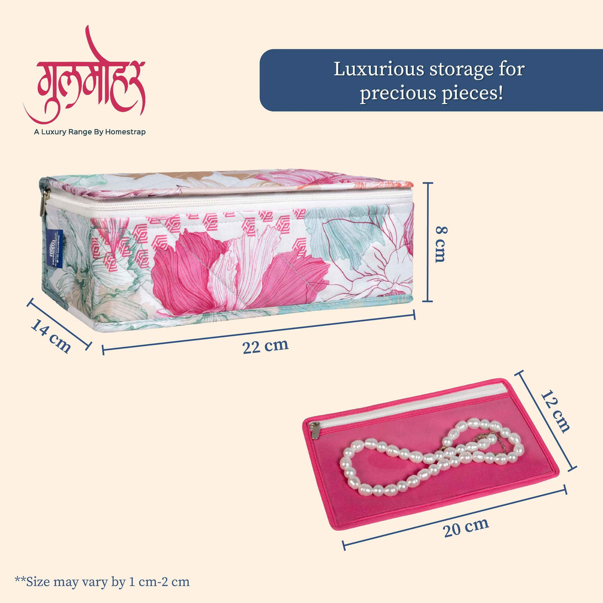 Gulmohar Jewellery Pouch