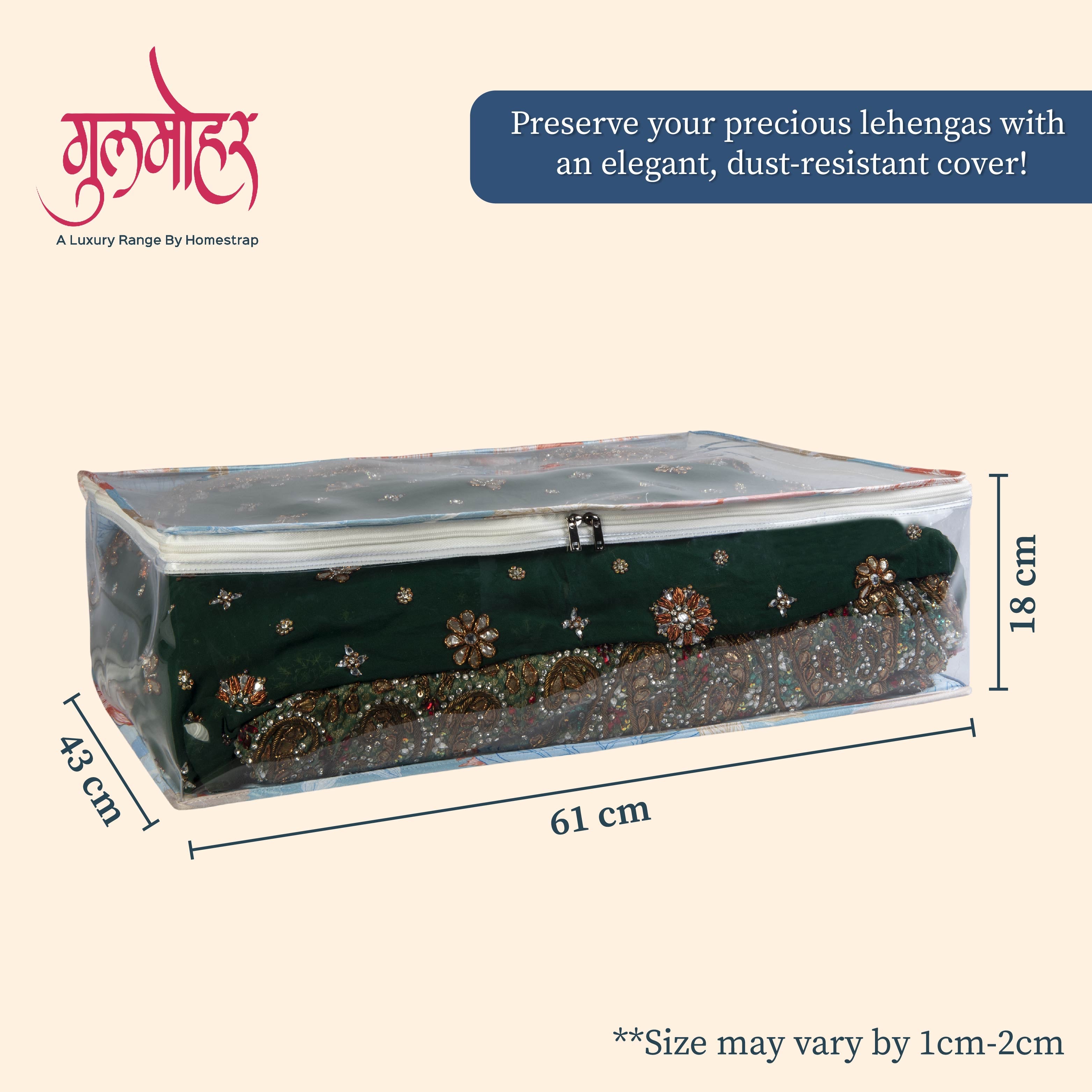Gulmohar Lehenga Cover
