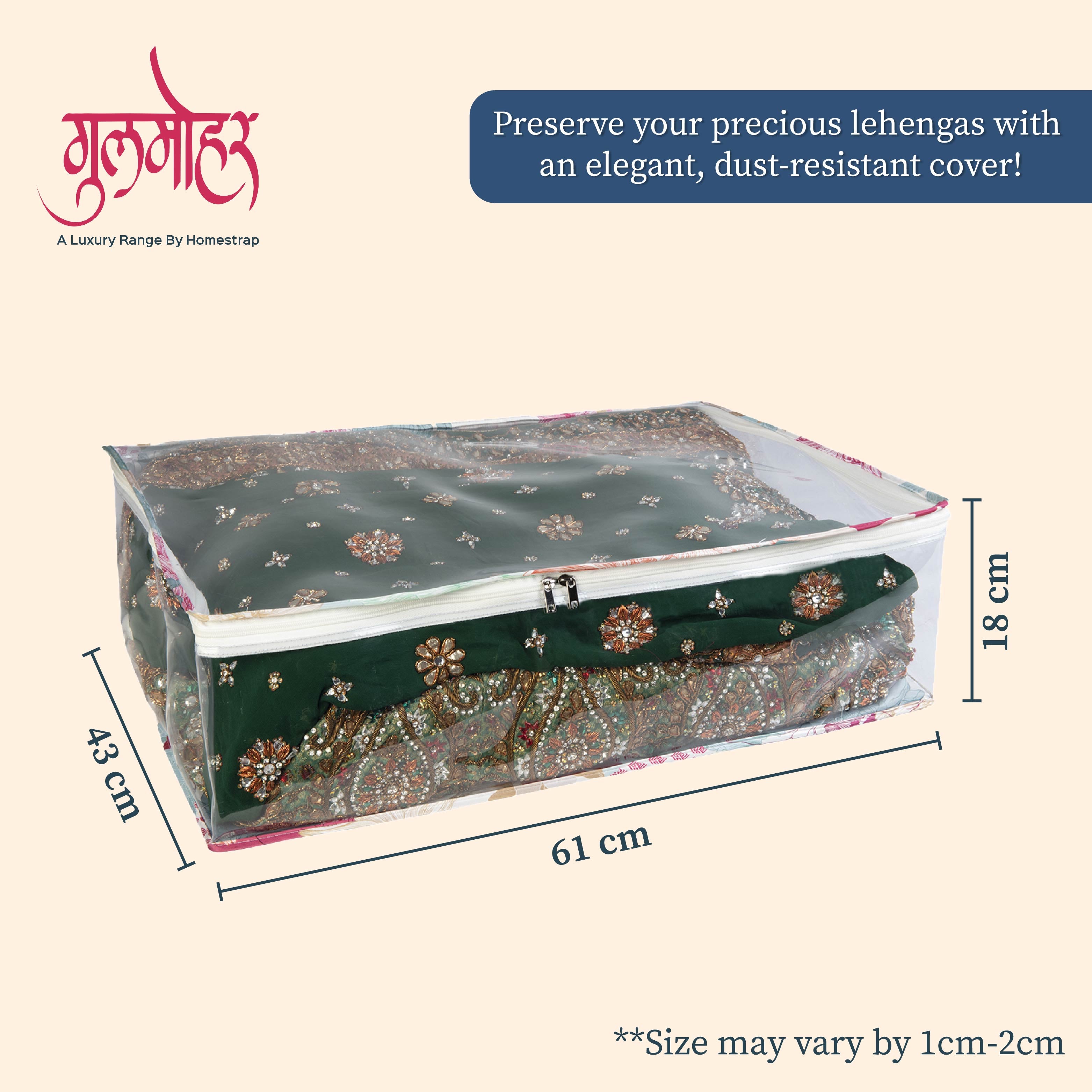 Gulmohar Lehenga Cover