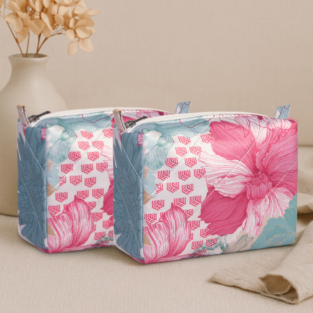 Gulmohar Multipurpose Pouch Organizer|Pack of 2