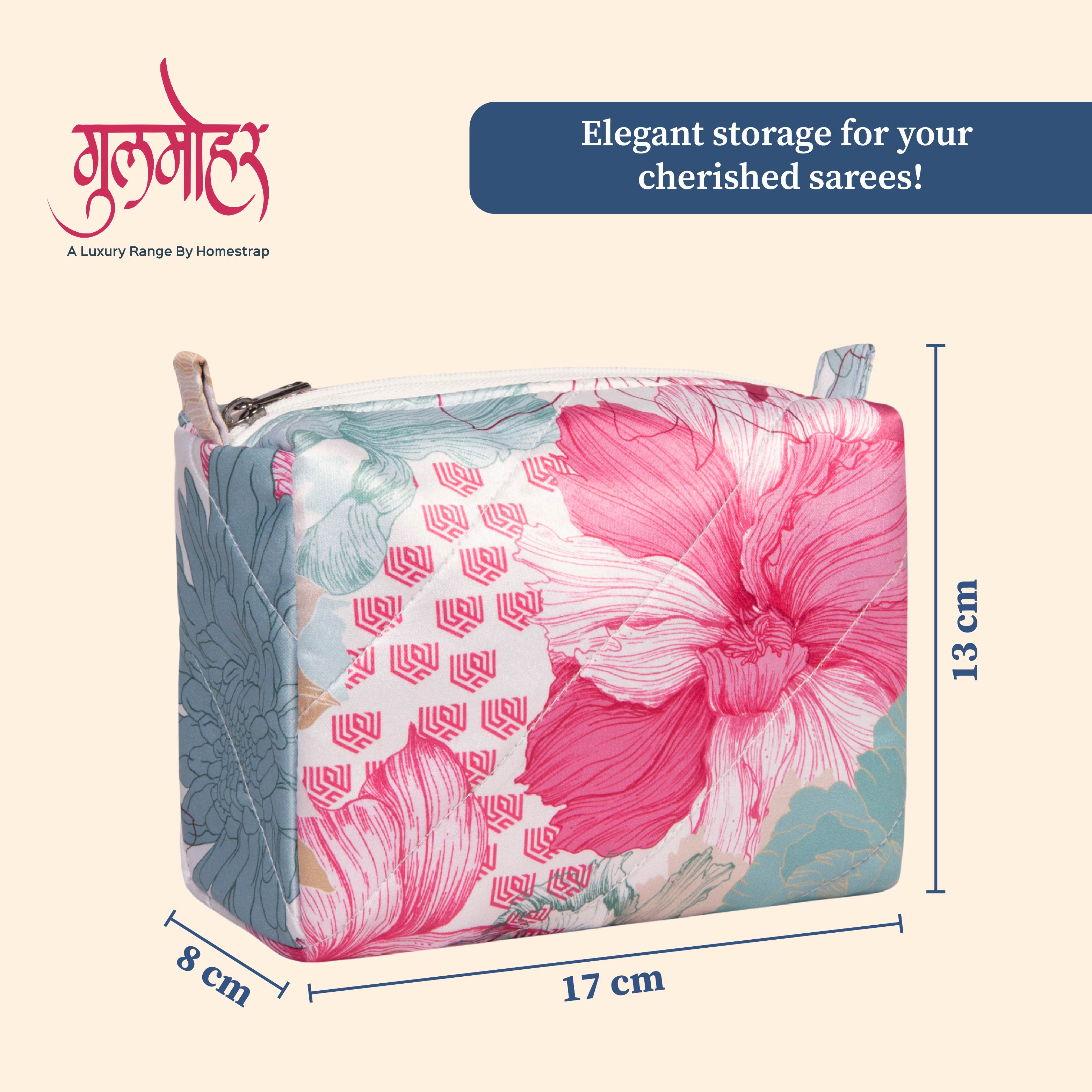 Gulmohar Multipurpose Pouch Organizer|Pack of 2