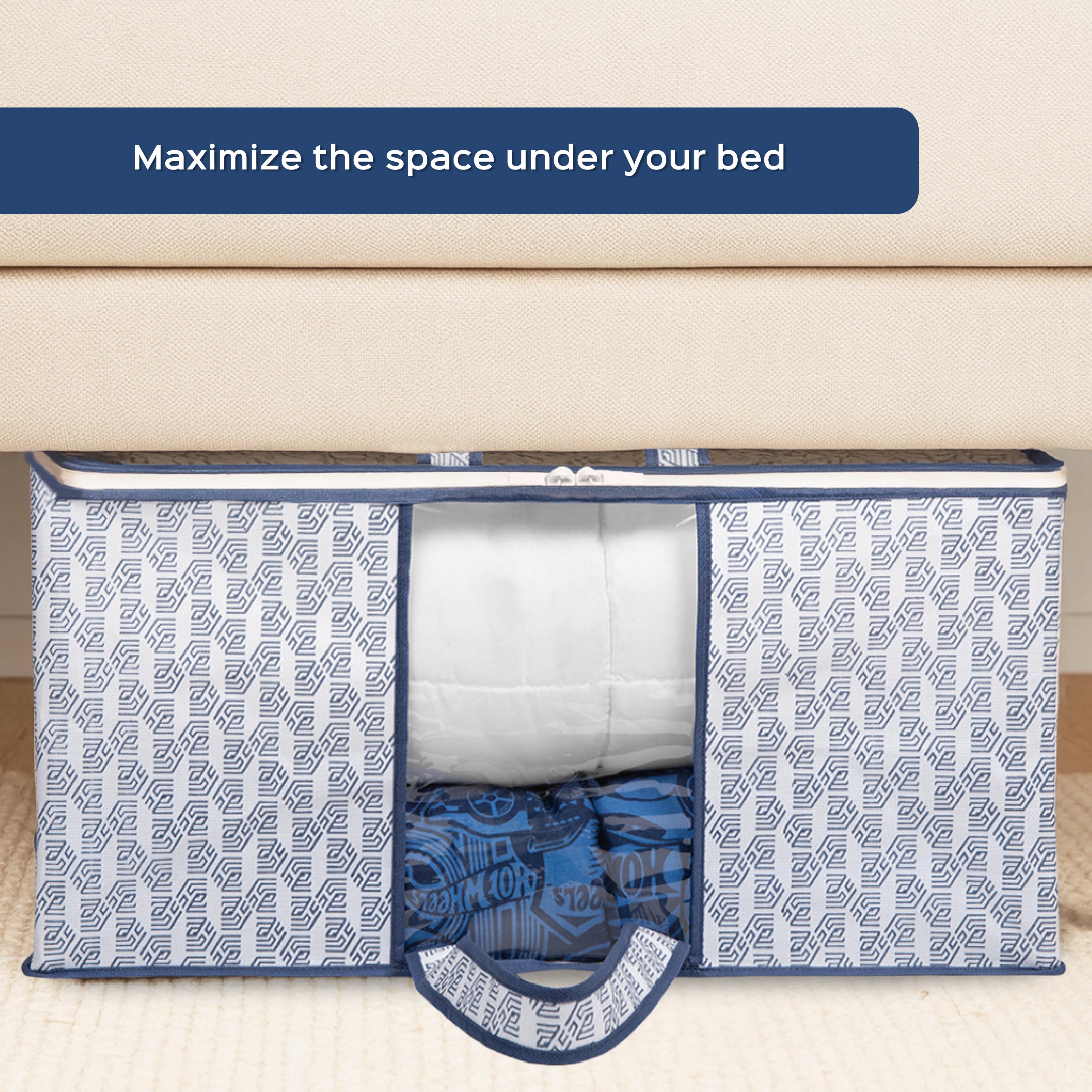 Heavy-Duty Underbed Storage Bag Set of 4