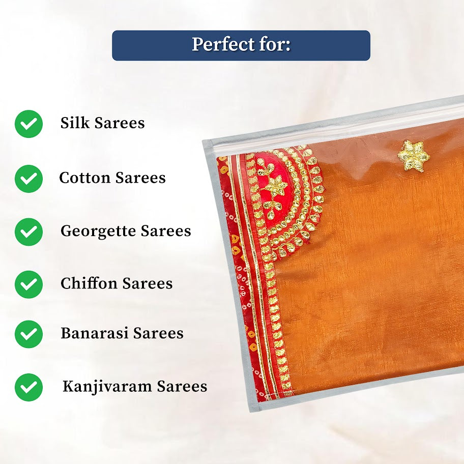 Single Saree Covers | Clothes Storage Bag