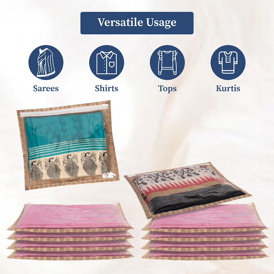 Single Saree Covers, Clothes Storage Bag