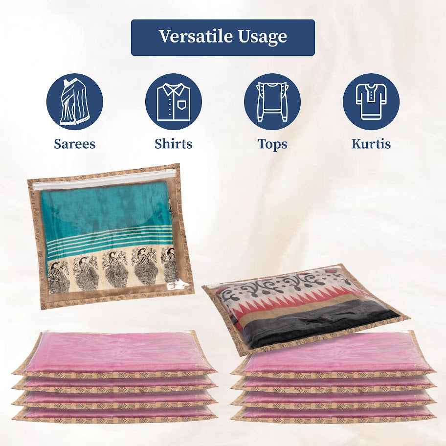 Single Saree Covers, Clothes Storage Bag