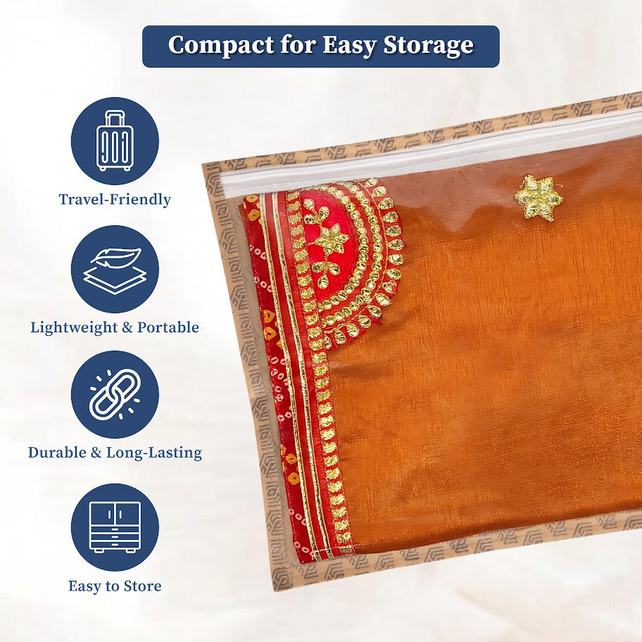 Single Saree Covers, Clothes Storage Bag