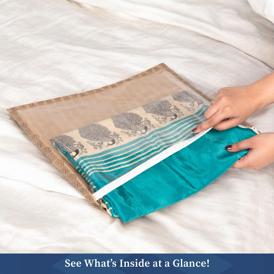 Single Saree Covers, Clothes Storage Bag