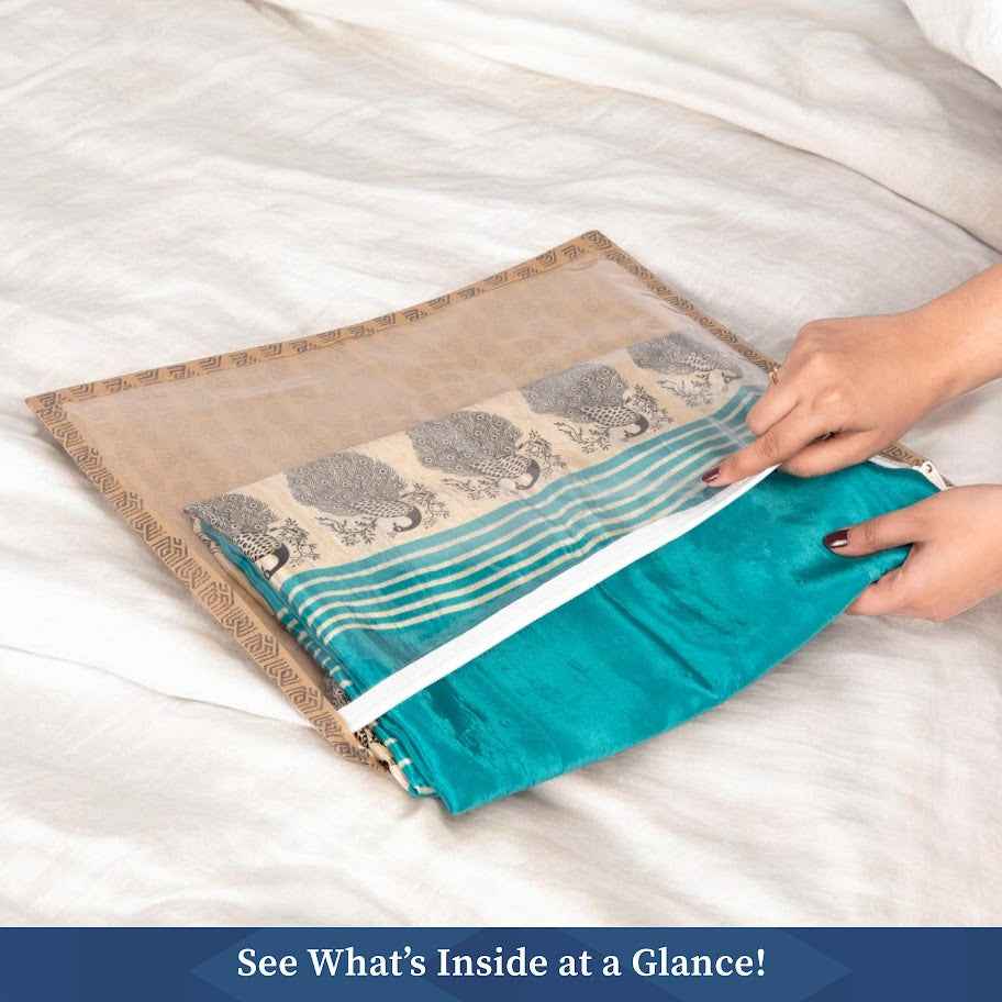 Single Saree Covers, Clothes Storage Bag