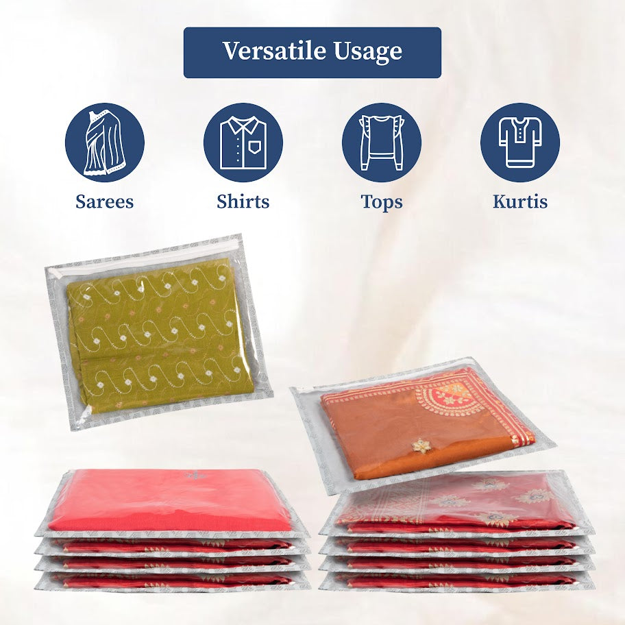 Single Saree Covers, Clothes Storage Bag