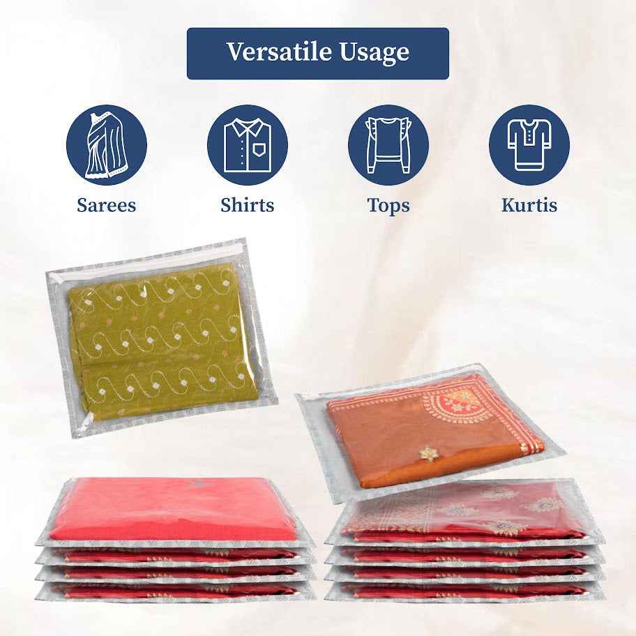 Single Saree Covers, Clothes Storage Bag
