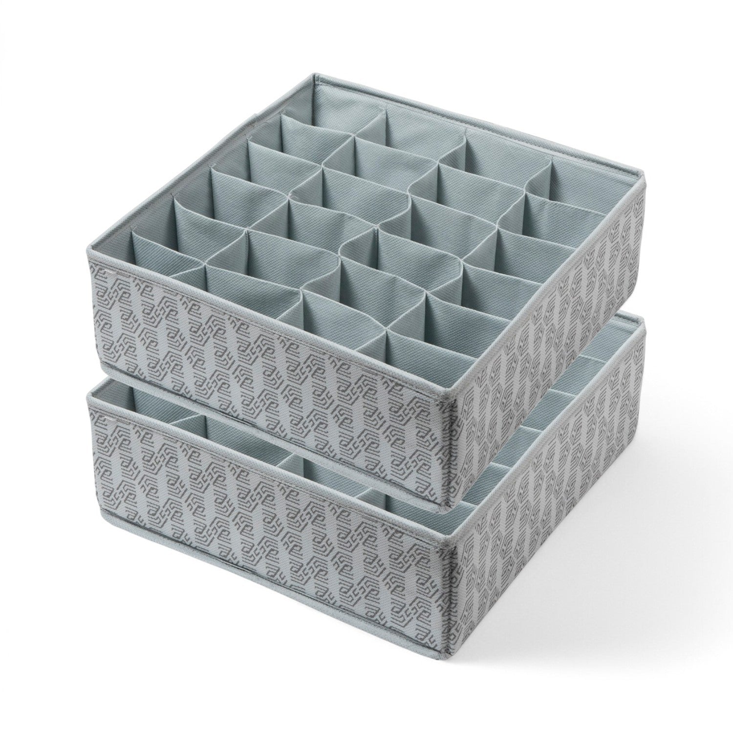 Set of 2 Socks cum Undergarment Organizer | 24 Compartments