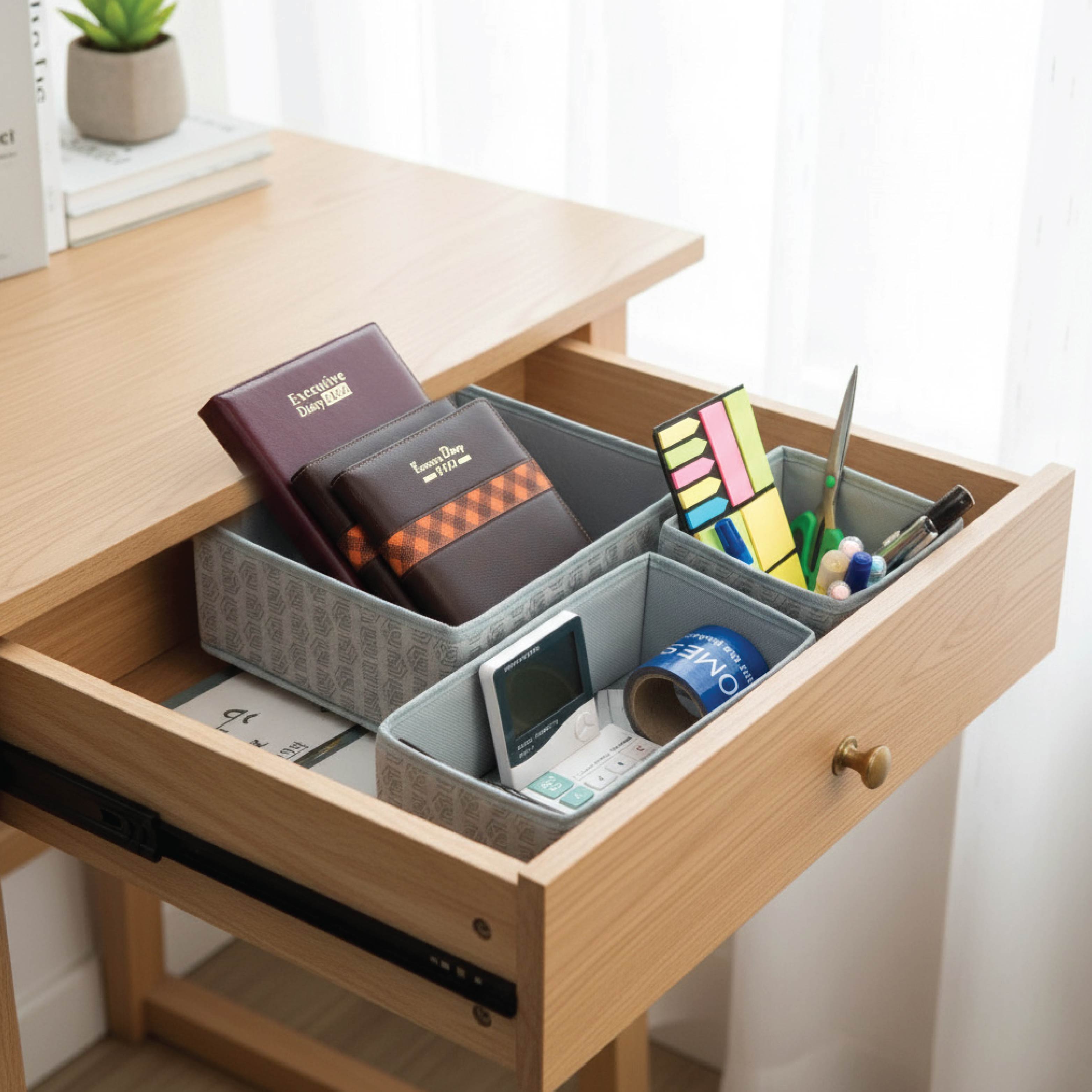3 Multipurpose Drawer Organizer Set