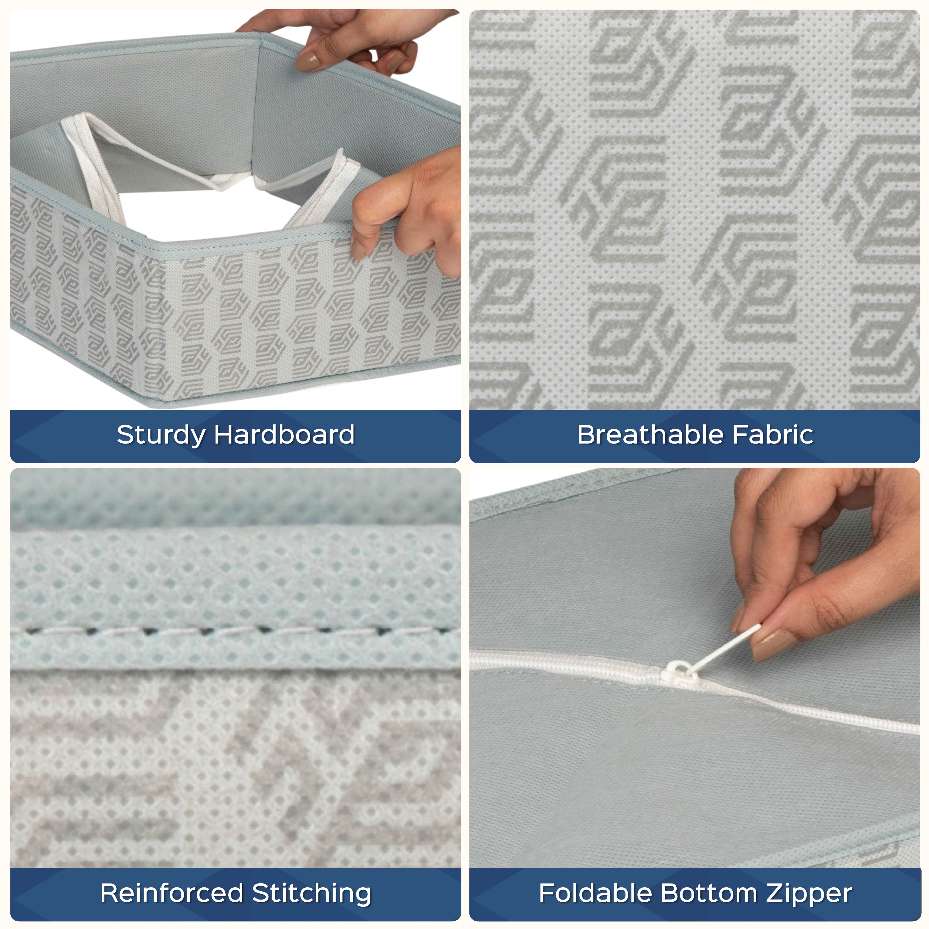 Set of 3 Multipurpose Closet Drawer Organiser