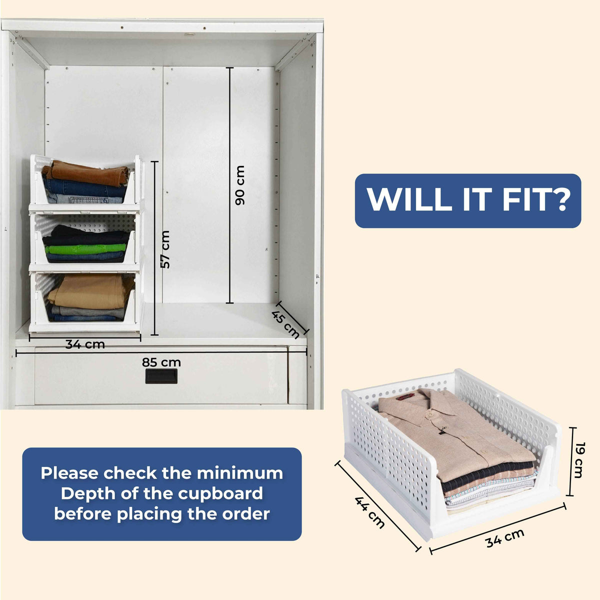 Stack it up | Clothes Organizer