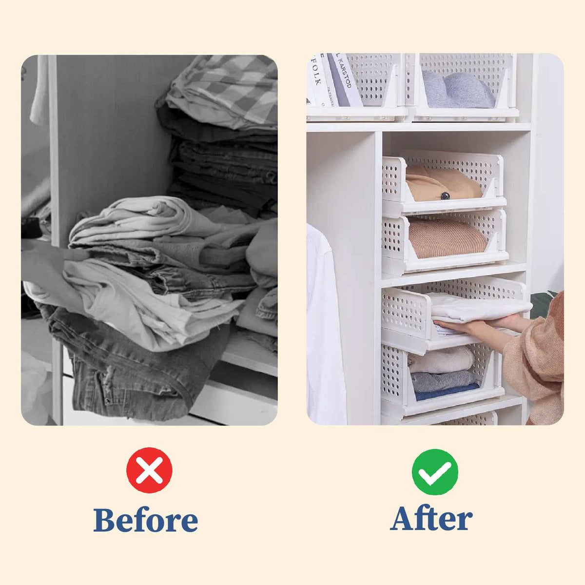 Stack it up | Clothes Organizer