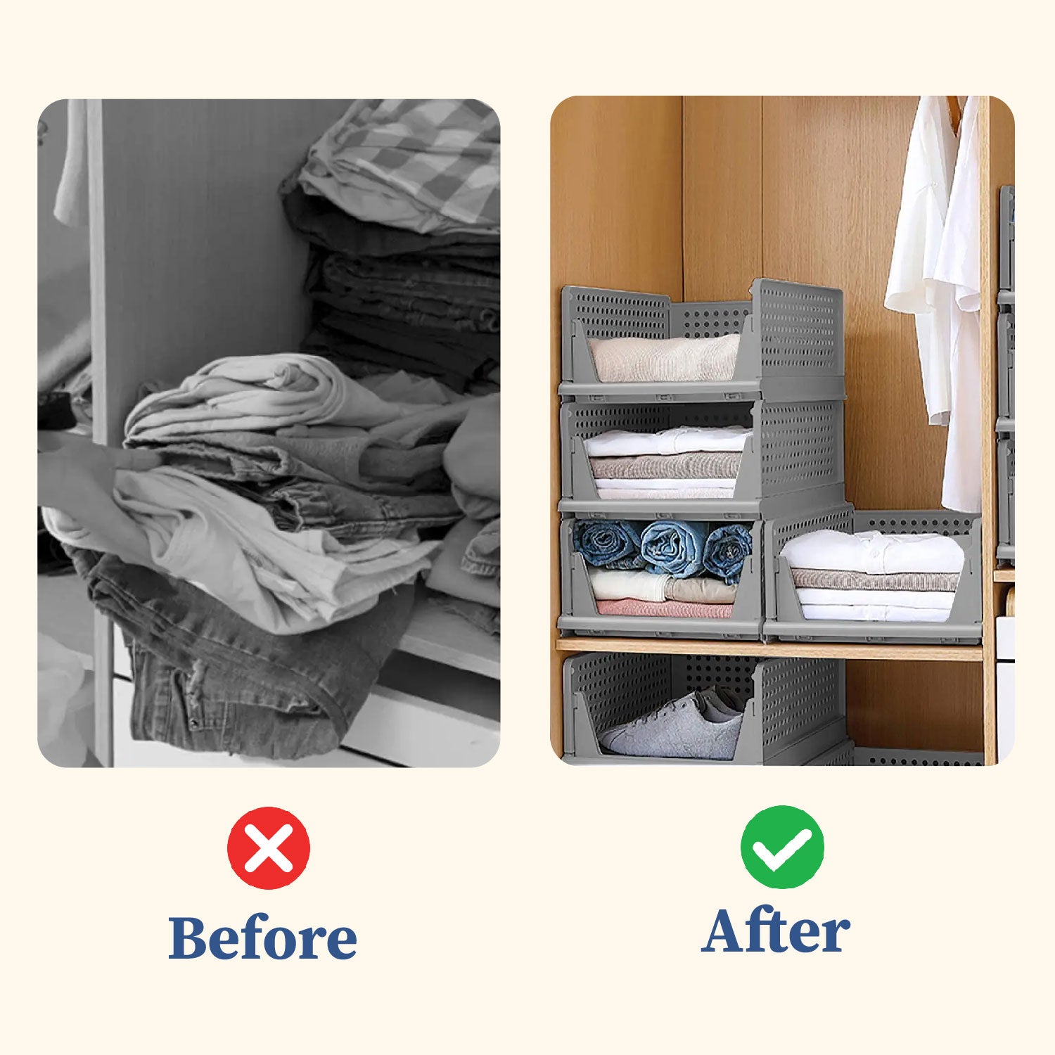 Stack it up | Clothes Organizer