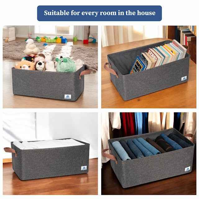 Multipurpose Foldable Storage Basket with Iron Stand