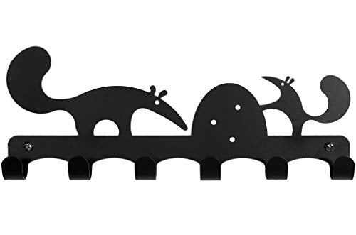 Squirrel Shape Wall Mounted Metal Hook
