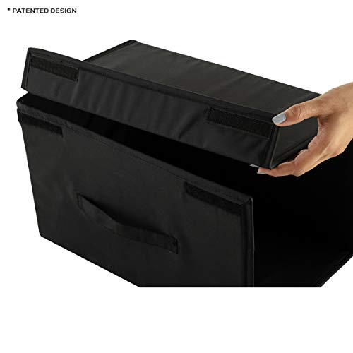 Clothes Stacker with Lid | Large | Black