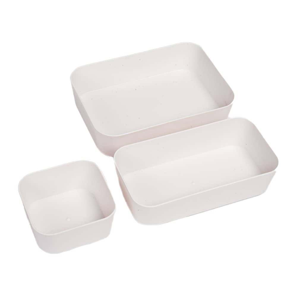 Pack of 3 Drawer Organizer Trays