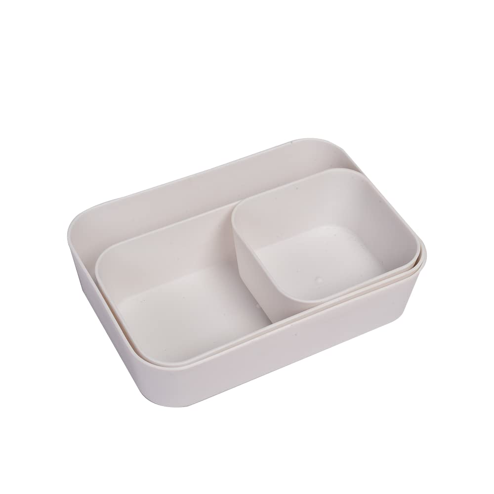 Pack of 3 Drawer Organizer Trays