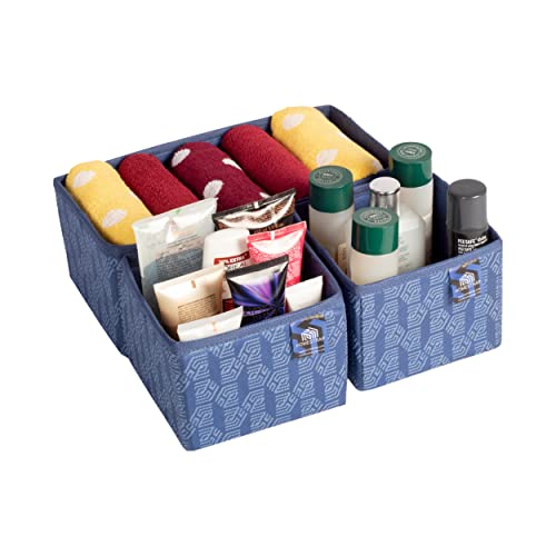 Set of 3, Foldable Storage Box, Drawer Organizer