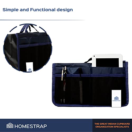 Multi Pockets Handbag Travel Organizer
