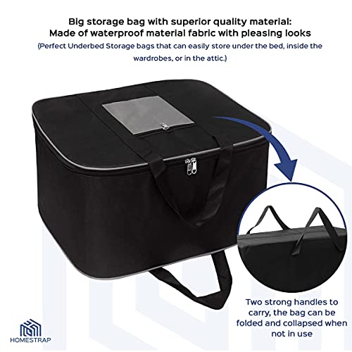 Underbed Storage Bag | Blanket, Pillow Organizer (Pack of 2)
