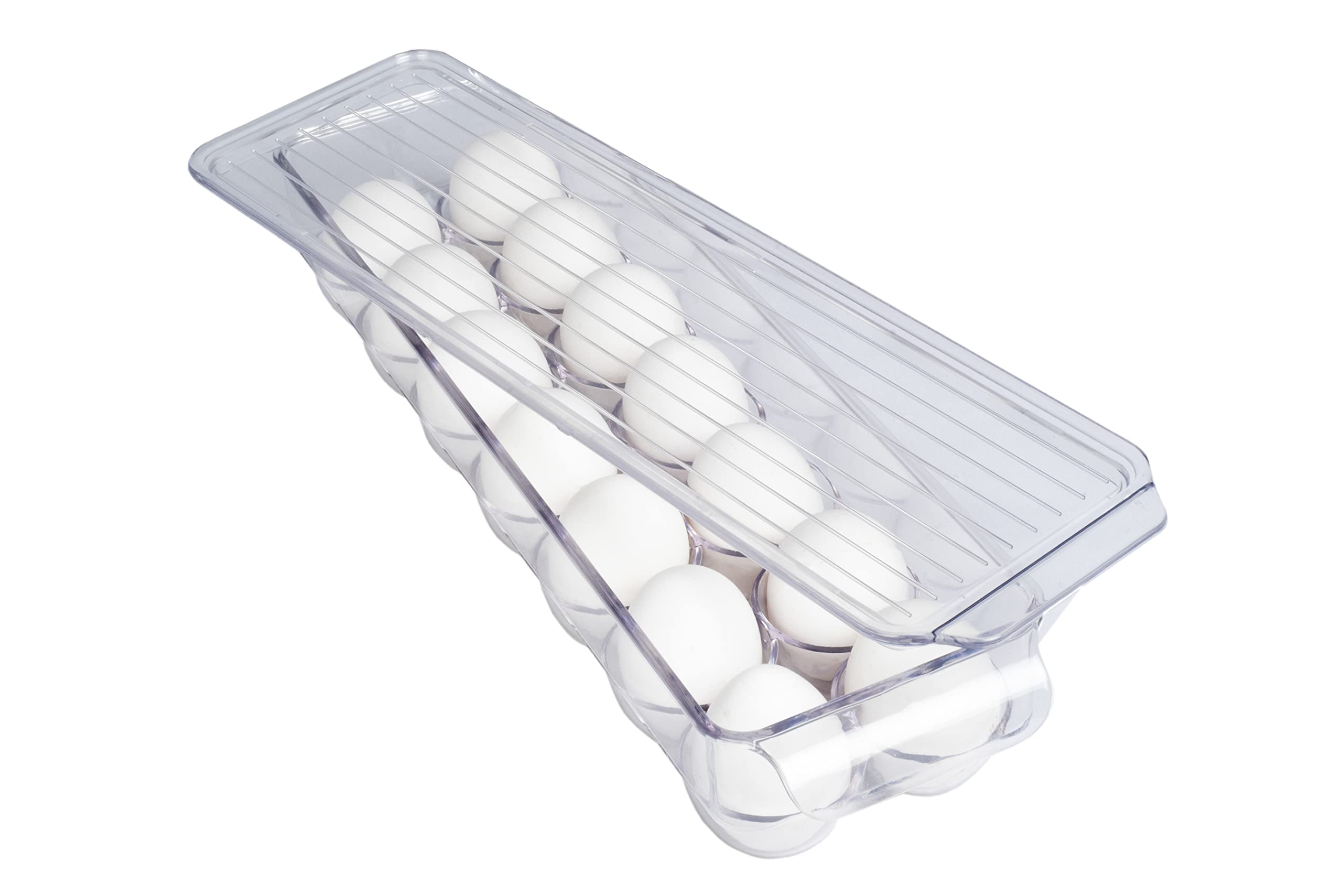 14 Compartments, Eggs Storage Box with lid