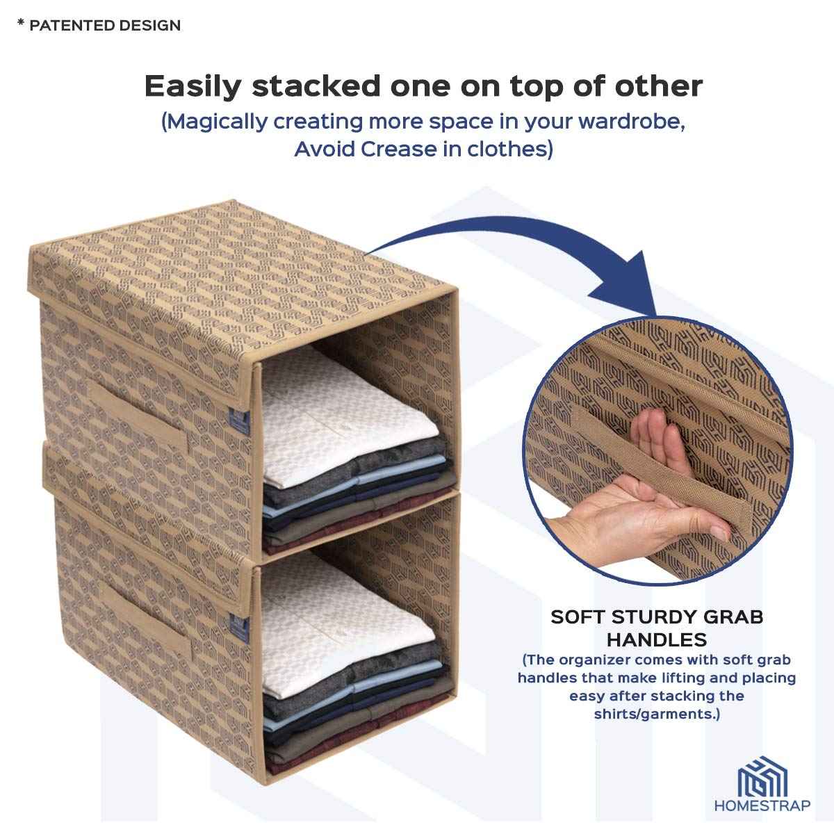 Clothes Stacker with Lid