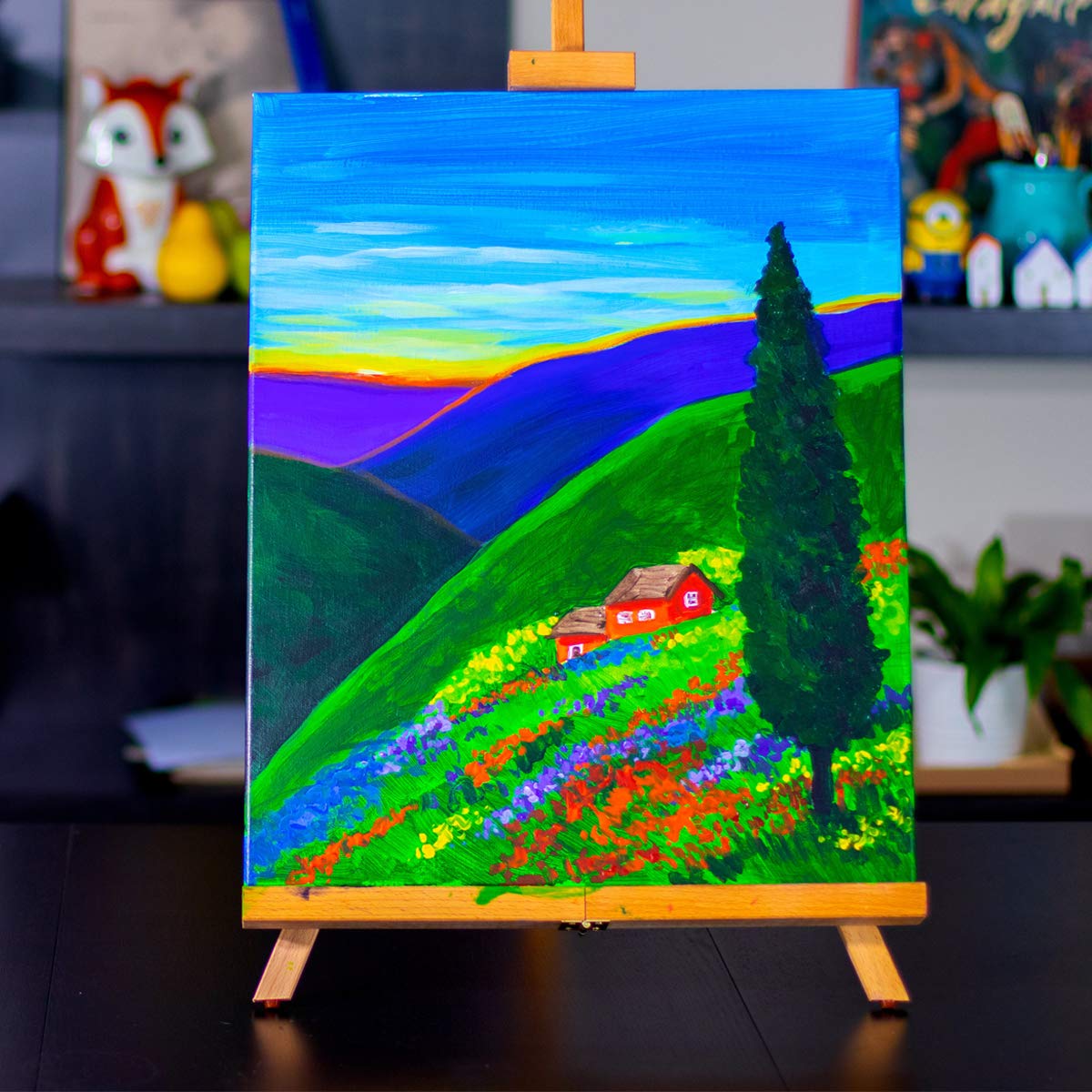 6X6 Inch Canvas Board (Pack of 6)