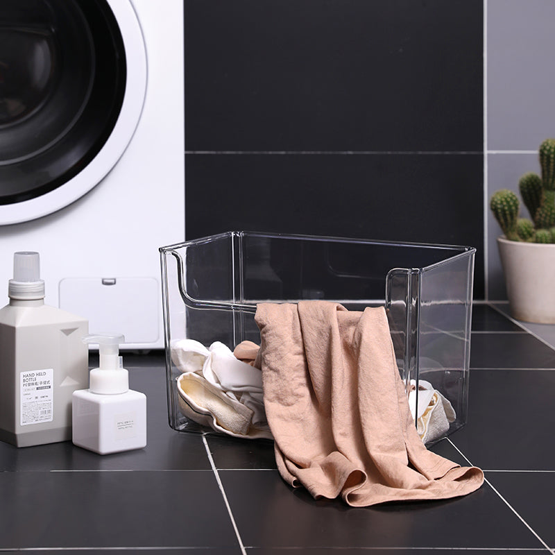 Ultimate Utility | Clear Storage Bin for Pantry, Kitchen, Bathroom, Stationary, Home & Office